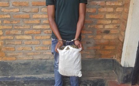 Nyarugenge: Polisi yafashe musore wari ufite  ibiro bitandatu by’urumogi