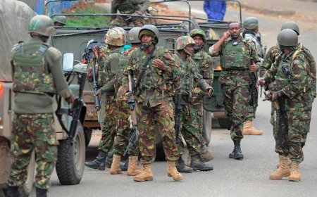 Abasirikare batatu ba Kenya bishwe  n’igisasu