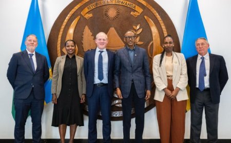 Perezida Kagame yaganiriye n’abayobozi ba Rio Tinto ku bufatanye mu bucukuzi bw’amabuye y’agaciro