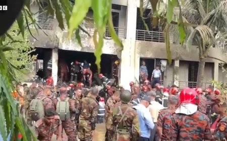 Bangladesh Military Jet Crash in Dhaka Kills 19, Injures 164 After Hitting School Building