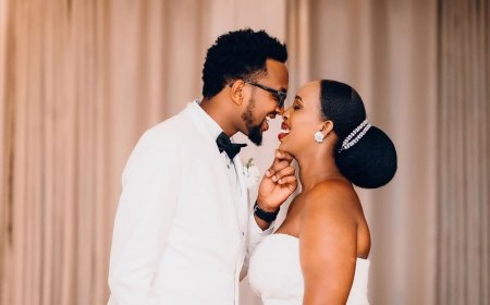 Umunyamakuru The Cyiza n'umuhanzi Audia Intore bakoze ubukwe (AMAFOTO)