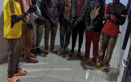 Huye: Polisi yafashe abantu icyenda bibaga abaturage bitwaje intwaro gakondo