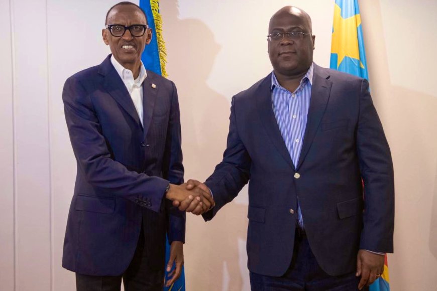 Trump yatumiye Perezida Kagame na Tshisekedi mu nama i Washington