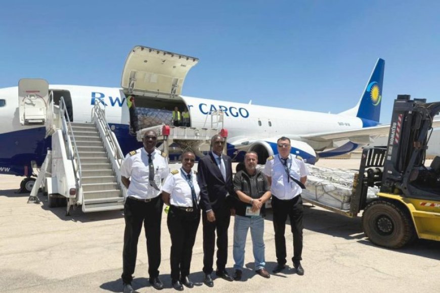 Rwanda Sends Additional 40 Tons of Food and Medicine to Gaza