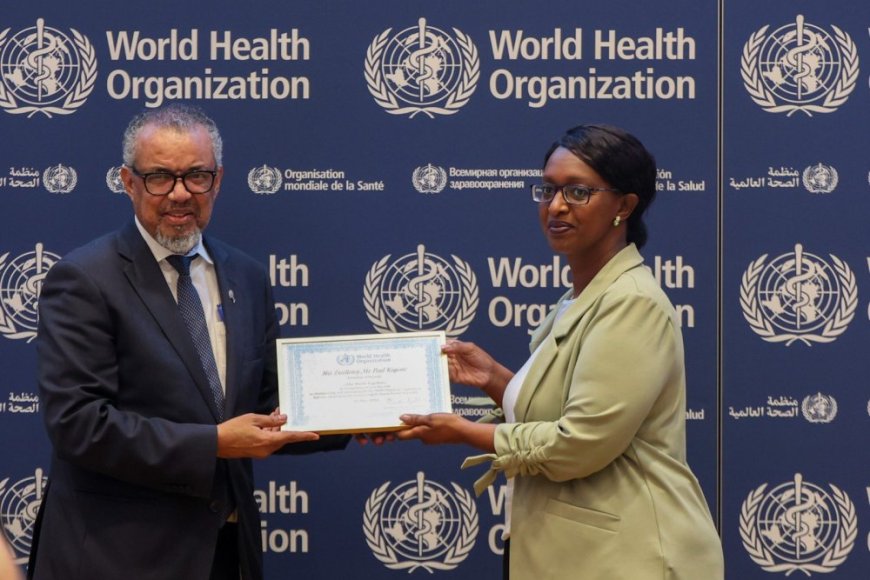 OMS yahaye Perezida Kagame igihembo cyo kurwanya ibyorezo