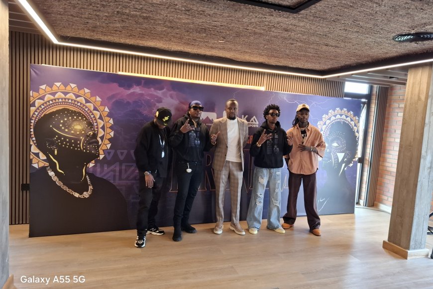 Nel Ngabo na Platini P bagiye gushyira hanze album 'Vibranium'