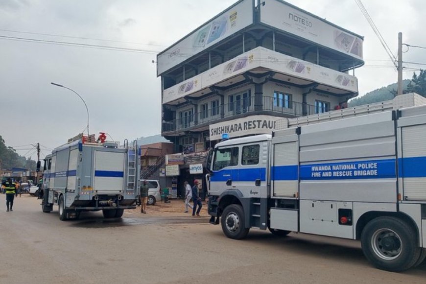 Nyabugogo: Inyubako yibasiwe n’inkongi y’umuriro