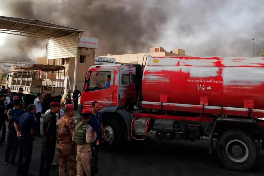 69 Killed in Fire at Shopping Complex in Iraq’s Kut City