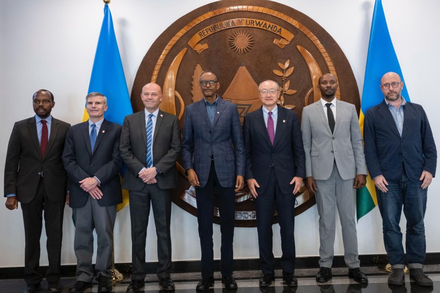 President Kagame Meets Rio Tinto Executives and Global Health Leaders to Boost Mining and Medical Education in Rwanda