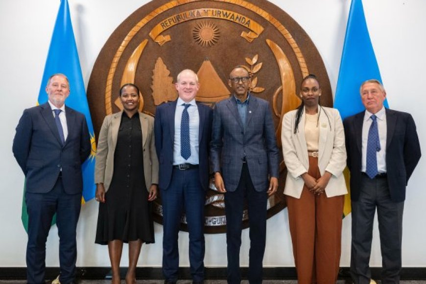 Perezida Kagame yaganiriye n’abayobozi ba Rio Tinto ku bufatanye mu bucukuzi bw’amabuye y’agaciro