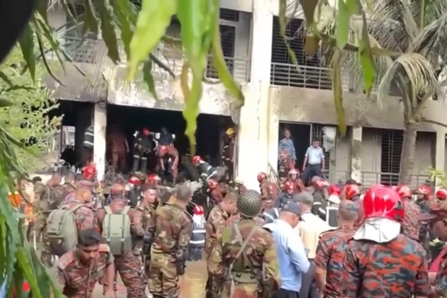 Bangladesh Military Jet Crash in Dhaka Kills 19, Injures 164 After Hitting School Building