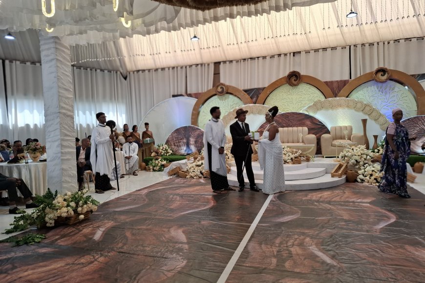 Cyiza Kelly na Audia Intore bakoze ubukwe 