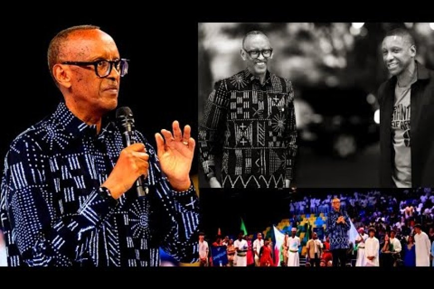 Kagame yasabye Afurika “Kwiyemera” mu birori bya Giants of Africa byabereye i Kigali