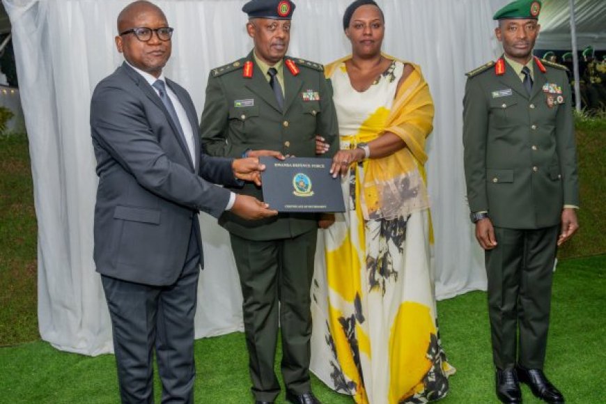 RDF yasezereye mu cyubahiro abasirikare bagiye mu kiruhuko cy’izabukuru