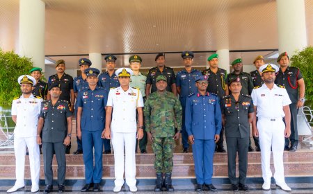 Senior Sri Lankan Military Delegation Visits RDF Headquarters