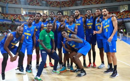 Ikipe y’igihugu ya Basketball igiye gukina imikino ya gishuti