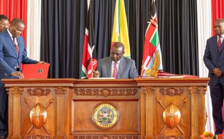 President Ruto Signs Key Bills on Gambling Regulation and Roads Management into Law