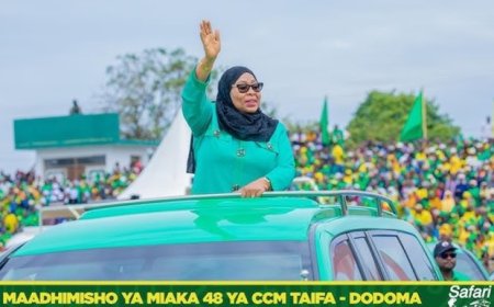 Perezida Suluhu yatangije gahunda yo kwiyamamariza manda ya kabiri