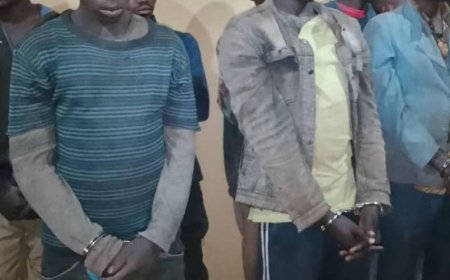 Nyanza: Abantu 8 bafunzwe bakekwaho ubugizi bwa nabi