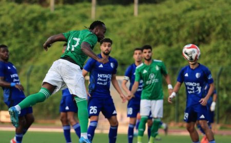 Manzi na Djihad bahesheje igikombe cya shampiyona Al Ahli Tripoli