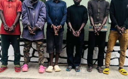 Ruhango: Polisi yataye muri yombi batandatu bakekwaho ubujura