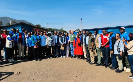 UNHCR Chief Filippo Grandi Visits Nkamira Refugee Camp