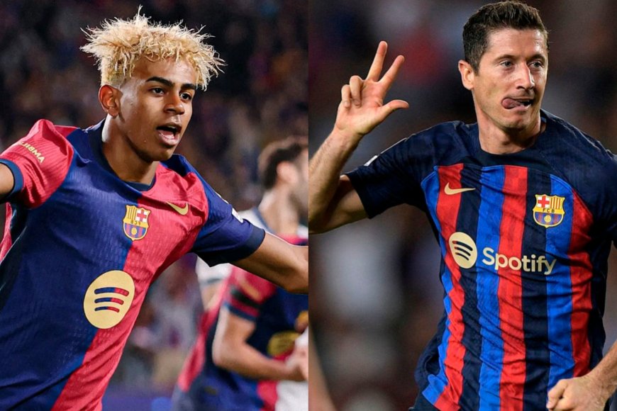 Lamine Yamal na Lewandowski bahanwe kubera kurenga ku mategeko