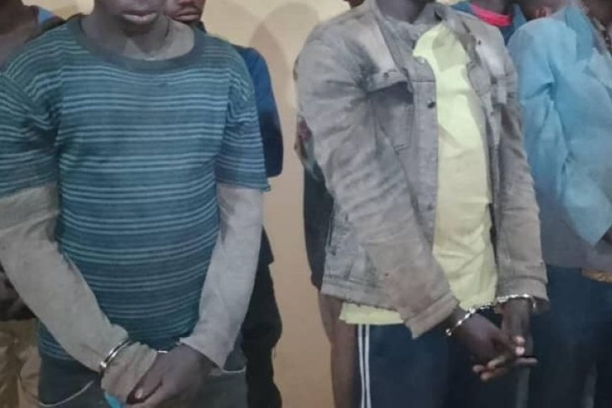 Nyanza: Abantu 8 bafunzwe bakekwaho ubugizi bwa nabi