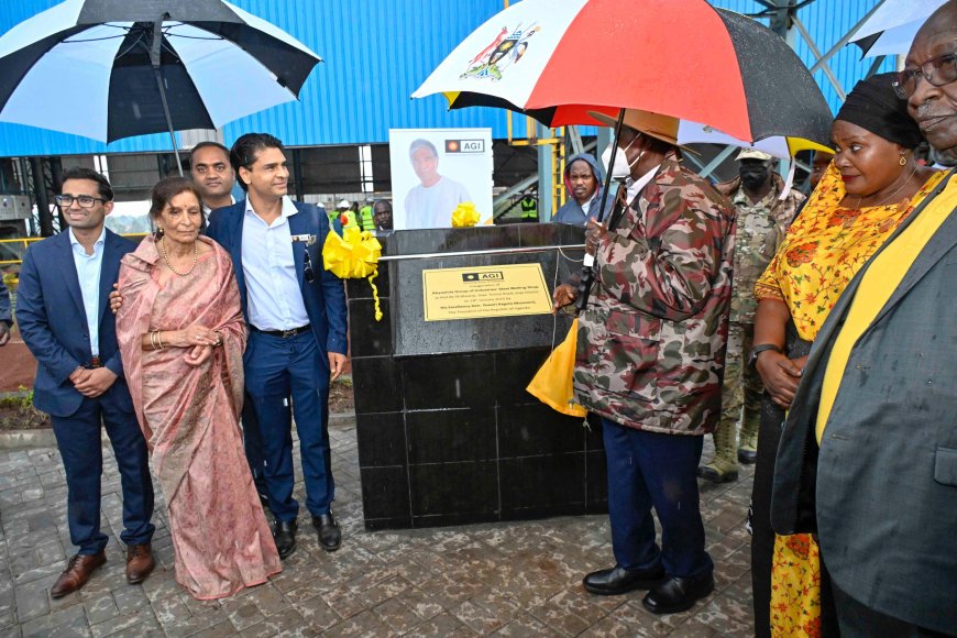 Museveni Launches Wagagai Gold Mining Project to Boost Uganda’s Mineral Value Addition