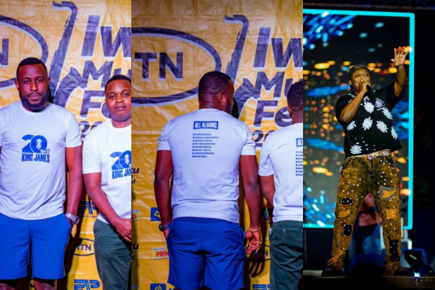 King James mu myiteguro yo kwizihiza imyaka 20 mu muziki