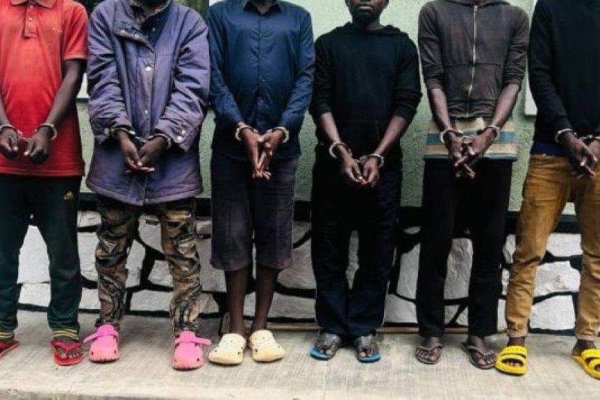 Ruhango: Polisi yataye muri yombi batandatu bakekwaho ubujura