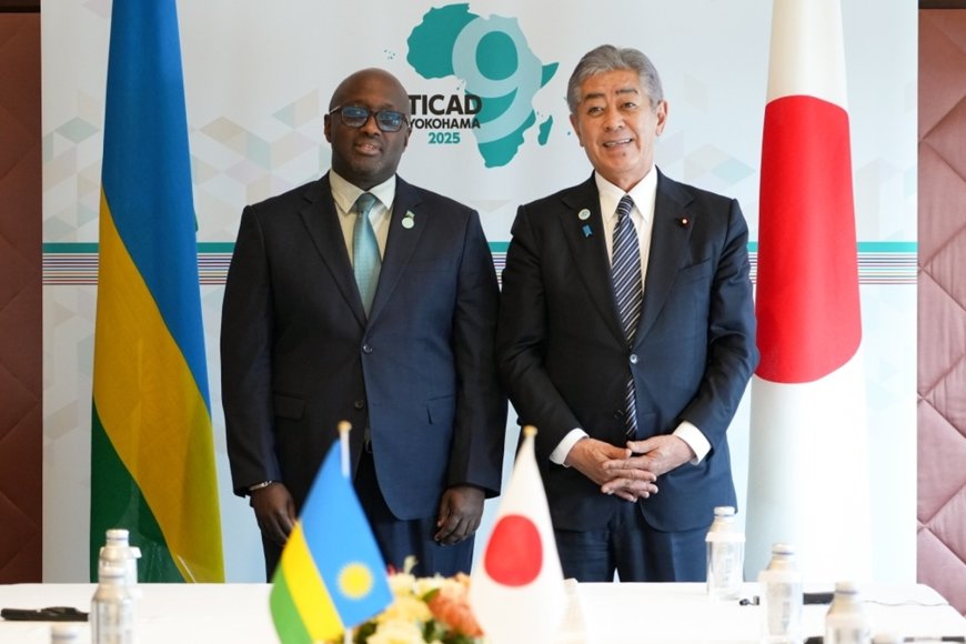 Rwanda and Japan Agree to Expand Bilateral Collaboration