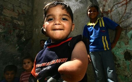 Abana ibihumbi 21 bamugariye mu ntambara yo muri Gaza 