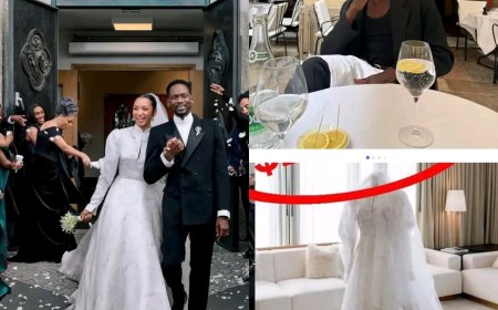 Mr Eazi yakoreye ubukwe ku migabane itatu