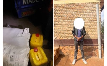 Gisagara: Polisi yafunze babiri barimo umuyobozi w'ishuri bakekwaho kwiba ibiryo by'abanyeshuri