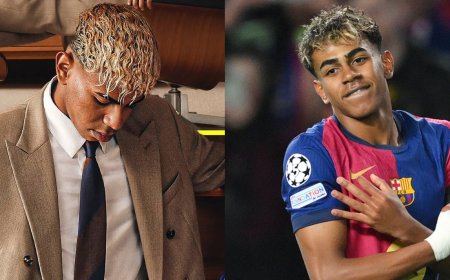 Lamine Yamal yagarutse kuri mama we n'icyo umutoza Hansi Flick amusaba buri gihe