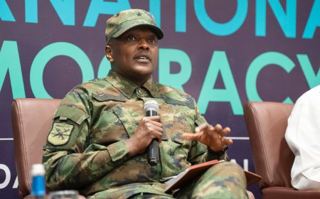 "Lasting Peace Depends on Politics, Unity, and Moral Leadership" Brig. Gen. Ronald Rwivanga