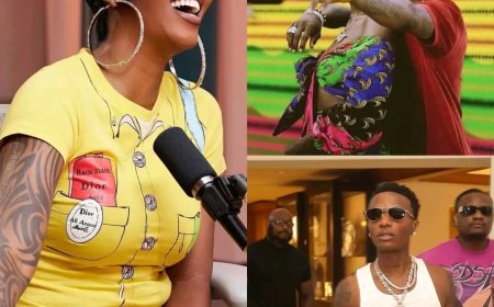 Yamukunze urudashoboka! Tiwa Savage yavuze uko yakunze Wizkid 
