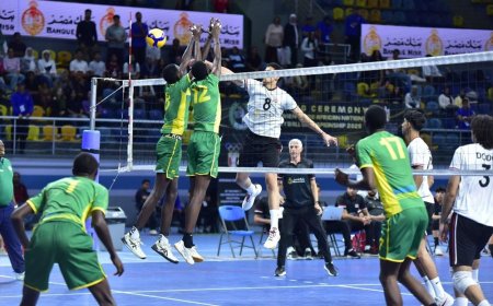 Ikipe y'igihugu y'u Rwanda ya Volleyball ntabwo byagenze neza mu gikombe cy'Afurika