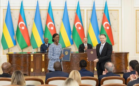 Rwanda and Azerbaijan Sign Landmark Cooperation Agreements in Baku