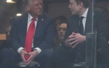 President Donald Trump and Musk Reunite at Charlie Kirk Memorial