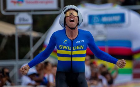 Umunya-Suede niwe wegukanye Shampiyona y'isi y'Amagare mu Bagabo batarengeje imyaka 23