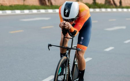 Icyo wamenya kuri Michael Mouris wegukanye Shampiyona y'isi y'Amagare mu Ngimbi