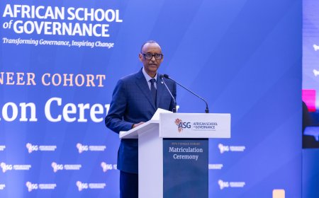 Perezida Kagame yibukije urubyiruko rwa Afurika ko arirwo mizero y’ahazaza