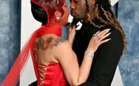 Offset yifuza ubutunzi bwa Card B