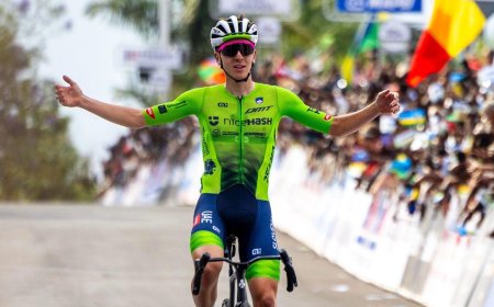 Tadej Pogačar makes history in Kigali, wins 2025 UCI Road World Championships
