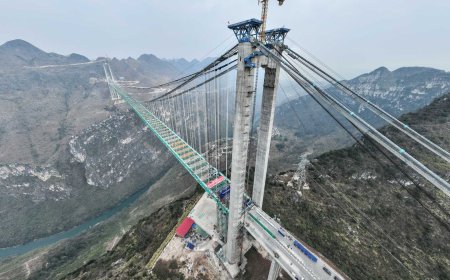 Ubushinwa bwatashye ikiraro kirekire kurusha ibindi byose ku isi