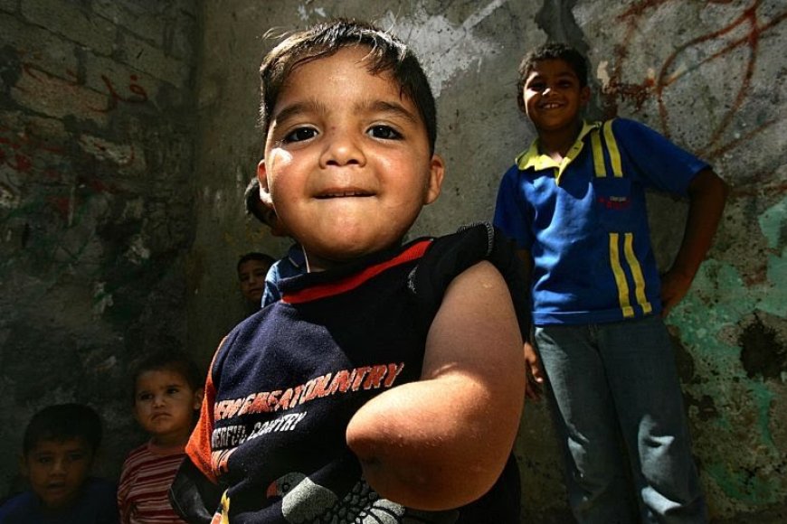 Abana ibihumbi 21 bamugariye mu ntambara yo muri Gaza 