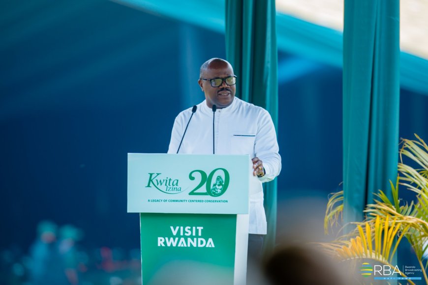 PM Dr. Nsengiyumva Highlights Remarkable Recovery of Mountain Gorillas at 20th Kwita Izina
