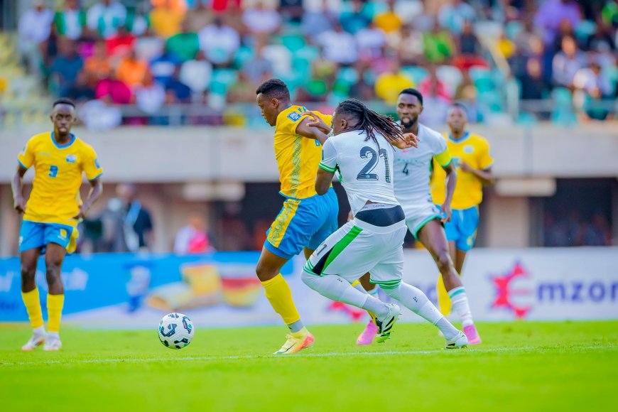 Bigoranye ikipe y'igihugu y'u Rwanda yatsinzwe na Nigeria [AMAFOTO]